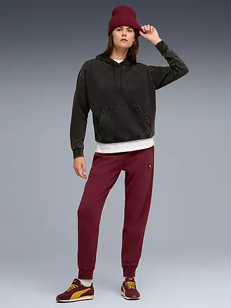 PUMA | Damen Jogginghose  ESS ELEVATED | dunkelrot