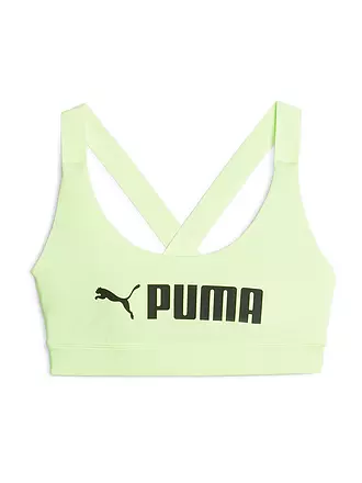 PUMA | Damen Sport-BH Fit Medium Support | grün