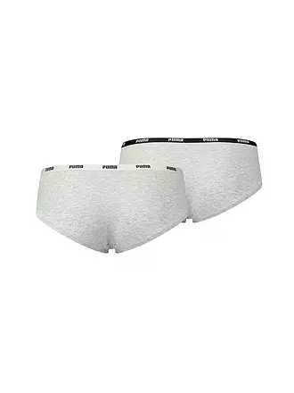 PUMA | Damen Unterhosen Hipster 2er Pkg. | schwarz