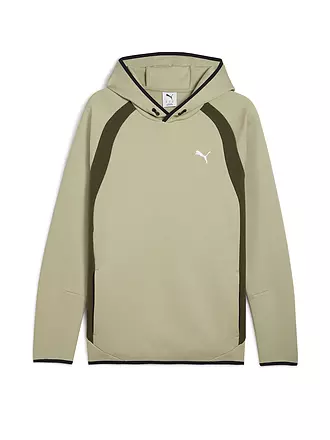 PUMA | Herren Hoodie EVOSTRIPE | hellgrün