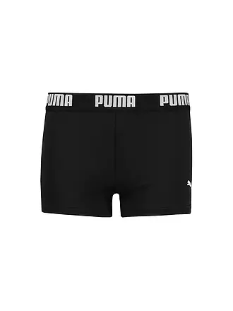 PUMA | Jungen Beinbadehose Logo Trunk | schwarz