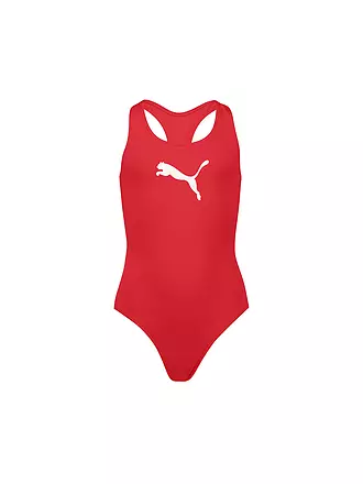 PUMA | Mädchen Badeanzug Racerback | rot