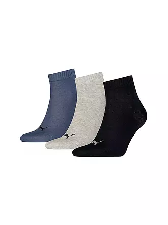 PUMA | Socken Quarter 3er Pkg. | grau