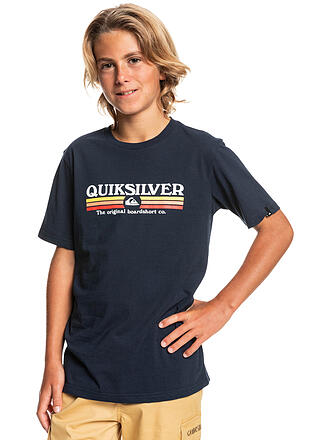 QUIKSILVER | Jungen T-Shirt Lined Up | dunkelblau
