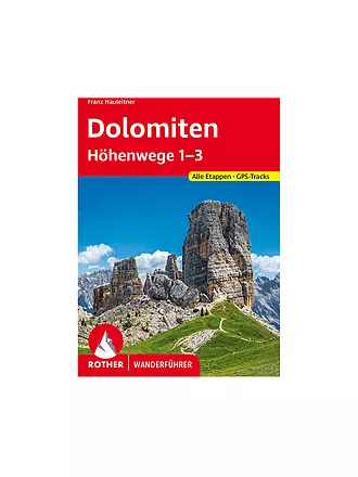 ROTHER | Wanderführer Dolomiten Höhenwege 1-3 | 