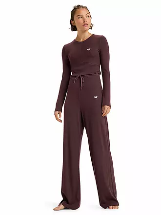 ROXY | Damen Jogginghose Midnight Avenue | dunkelrot