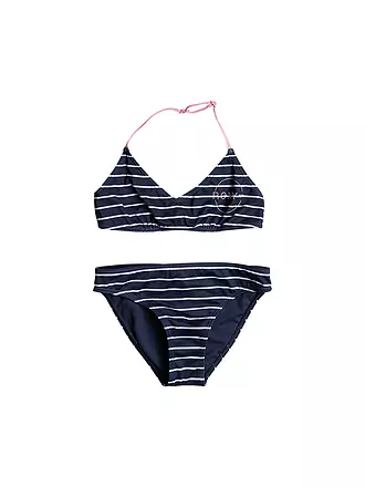 ROXY | Mädchen Bikini Bico Basic Stripe | dunkelblau