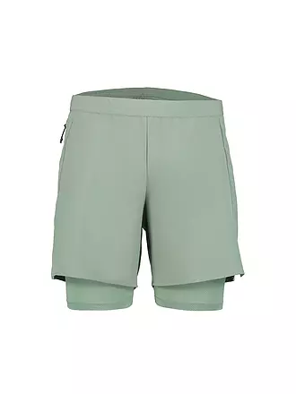 RUKKA |  Herren 2in1 Laufshort Maaninka | hellgrün