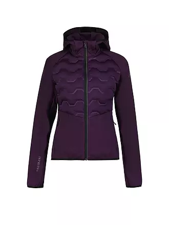 RUKKA | Damen Hybrid Laufjacke Martu | lila