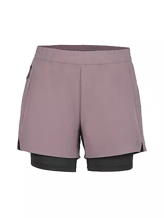 RUKKA | Damen Laufshort 2in1 Makela | lila