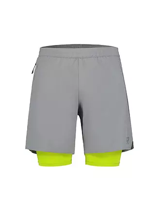 RUKKA | Herren 2in1 Laufshort Maaninka | grau