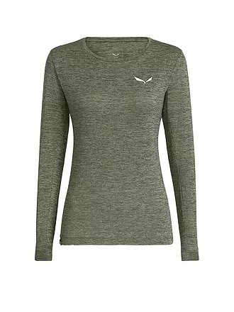SALEWA | Damen Funktionsshirt Puez Melange Dry'Ton | rot