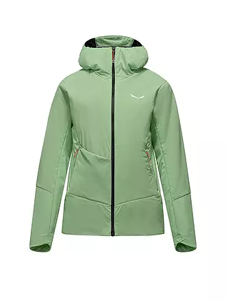 SALEWA | Damen Hybridjacke Pedroc TQ Air Hoodie | hellgrün