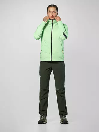 SALEWA | Damen Hybridjacke Pedroc TQ Air Hoodie | hellgrün