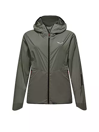 SALEWA | Damen Jacke Pedroc Wind Hoodie | olive