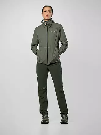SALEWA | Damen Jacke Pedroc Wind Hoodie | olive