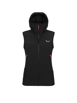 SALEWA | Damen Tourenweste Sella Durastretch Hoodie | schwarz