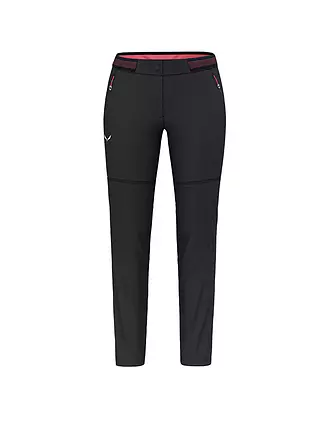 SALEWA | Damen Wanderhose Pedroc 2 DST ZipOff | schwarz