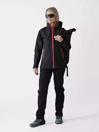 SALEWA | Damen Wanderjacke Puez Aqua Powertex Hoodie | schwarz