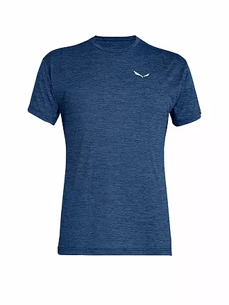 SALEWA | Herren Funktionsshirt Puez Melange Dry | dunkelblau