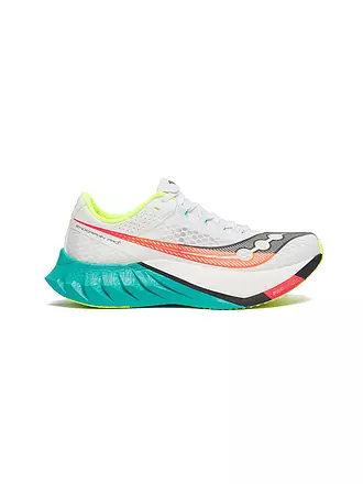 SAUCONY | Herren Wettkampf Laufschuhe Endorphin Pro 4 | weiss