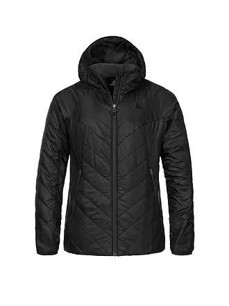 SCHÖFFEL | Damen Isojacke Cascata Hoodie | schwarz