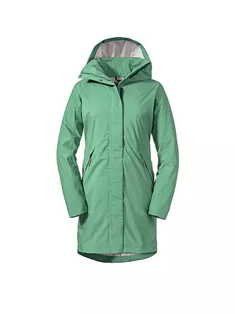 SCHÖFFEL | Damen Parka Sardegna L | hellgrün
