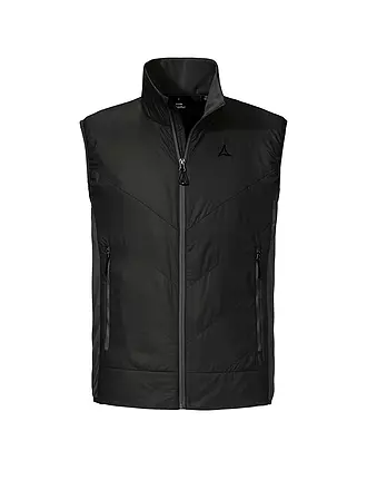 SCHÖFFEL | Herren Hybridweste Cascata | schwarz
