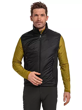 SCHÖFFEL | Herren Hybridweste Cascata | schwarz