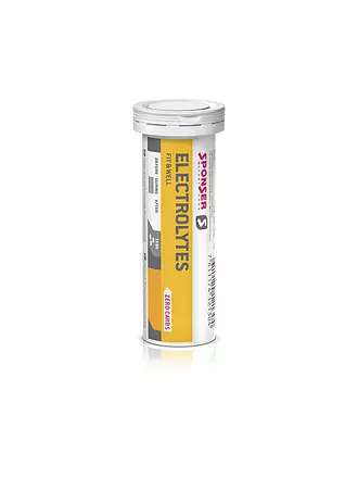 SPONSER | Elektrolyt Tabs Brausetabletten Zitrone, 10 á 4,5 g Tabletten | keine Farbe