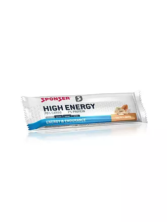 SPONSER | High Energy Bar salty & Nuts, 45 g Riegel | keine Farbe