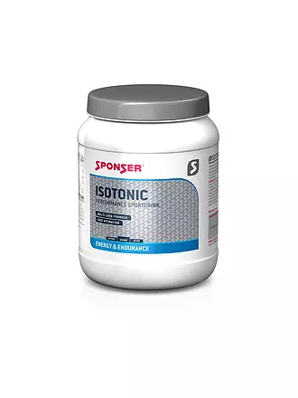 SPONSER | Isotonic Instantpulver Zitrone 1.000 g Dose | keine Farbe