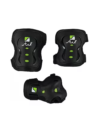 STUF | Schützer-Set ADVANCED PRO ADULT 2 | schwarz