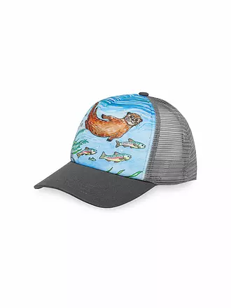 SUN DAY | Kinder Trucker-Kappe Artist Cool | blau