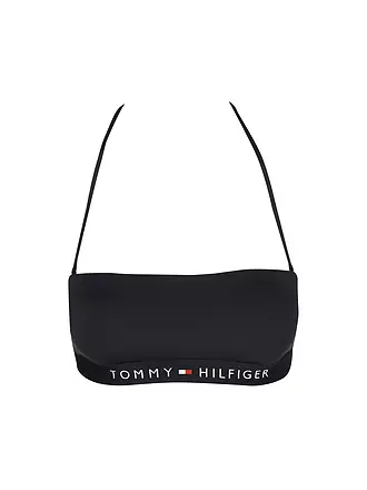 TOMMY HILFIGER | Damen Bandeau Bikinioberteil | dunkelblau