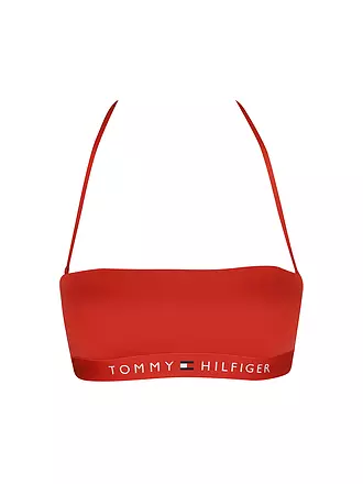 TOMMY HILFIGER | Damen Bandeau Bikinioberteil | dunkelblau