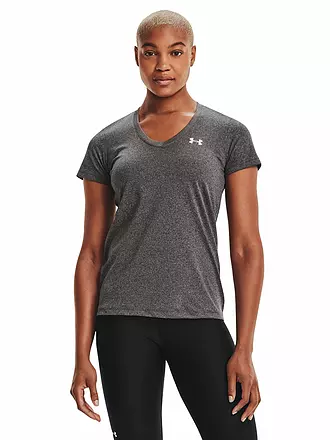 UNDER ARMOUR | Damen Fitness-Shirt | grau