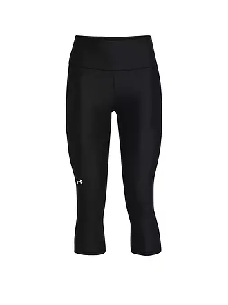 UNDER ARMOUR | Damen Fitnesscapri HeatGear® Armor Hi-Rise | schwarz