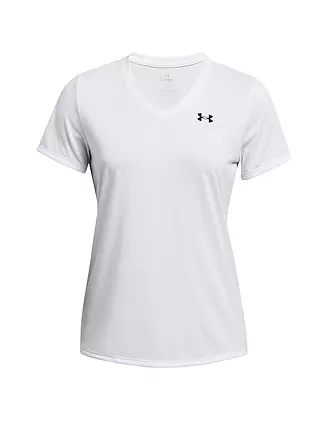 UNDER ARMOUR | Damen Fitnessshirt UA Tech™ V-Neck | schwarz