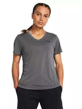 UNDER ARMOUR | Damen Fitnessshirt UA Tech™ V-Neck | grau