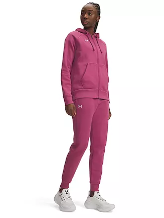 UNDER ARMOUR | Damen Jogginghose UA Rival Fleece | dunkelrot