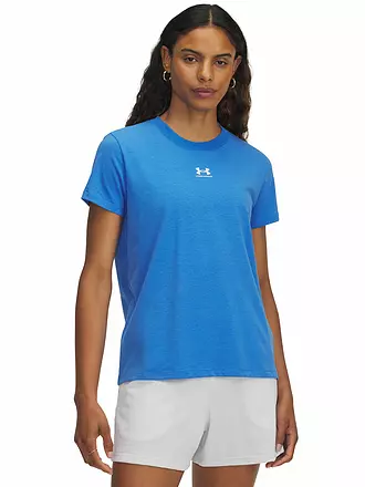 UNDER ARMOUR | Damen T-Shirt UA Rival Core | blau
