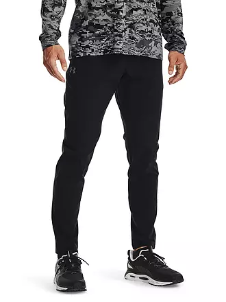 UNDER ARMOUR | Herren Fitnesshose UA Woven Stretch | schwarz