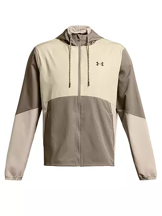 UNDER ARMOUR | Herren Fitnessjacke UA Legacy Windbreaker | camel