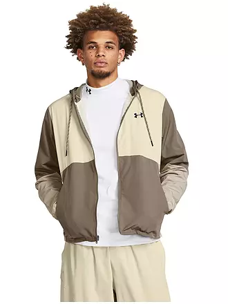 UNDER ARMOUR | Herren Fitnessjacke UA Legacy Windbreaker | gelb