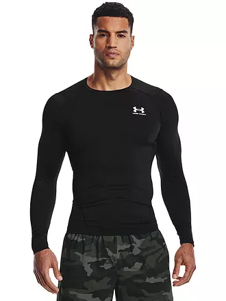 UNDER ARMOUR | Herren Fitnessshirt HeatGear® Armour | weiss