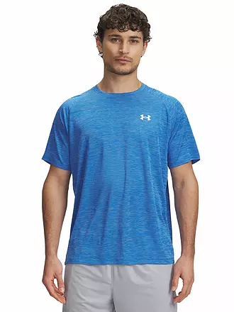 UNDER ARMOUR | Herren Fitnessshirt UA Tech™ Strukturiert | blau