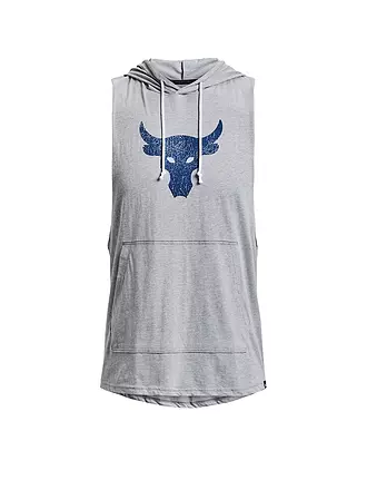 UNDER ARMOUR | Herren Hoodie Project Rockohne Ärmel | blau