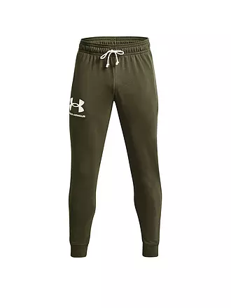 UNDER ARMOUR | Herren Jogginghose UA Rival Terry | olive