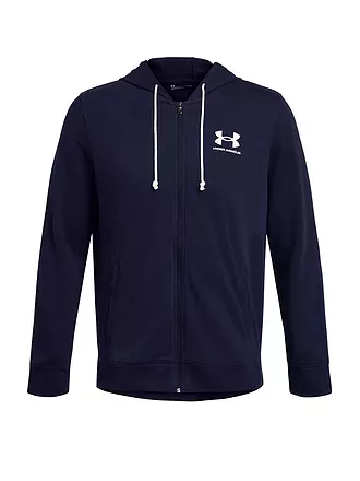 UNDER ARMOUR | Herren Kapuzenpullover UA Rival Terry | dunkelblau